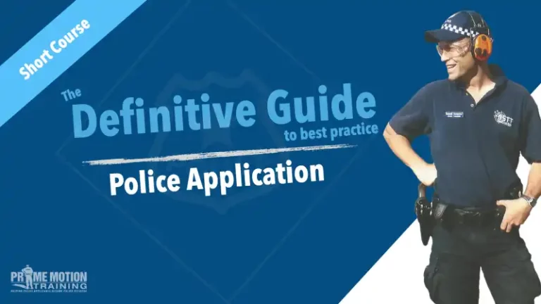 Police Applicant Best Practice Tips
