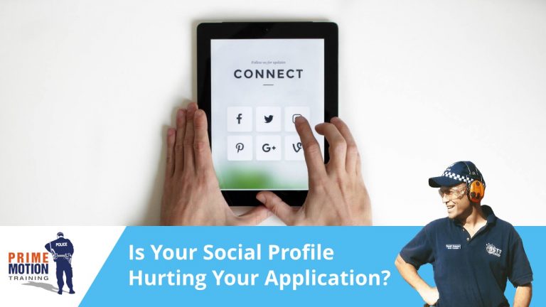 Your social profile may be harming your police application